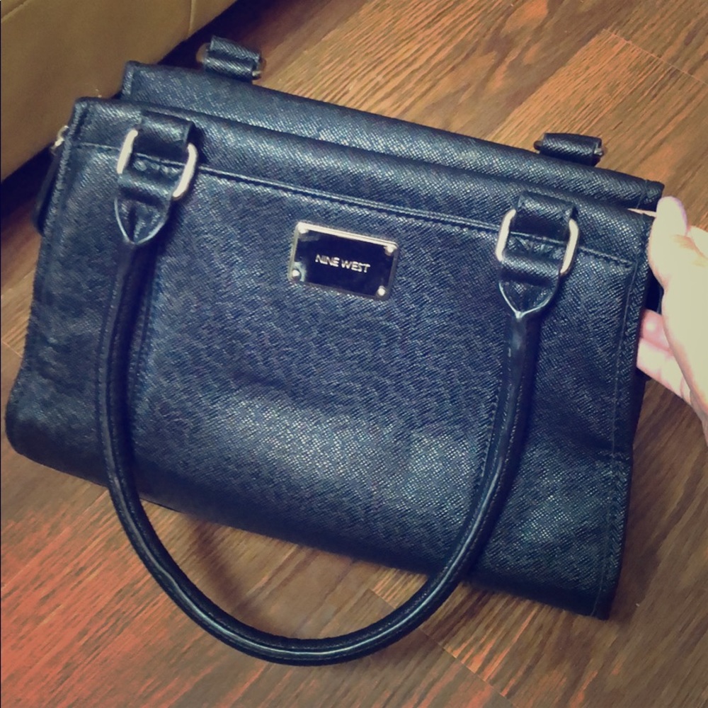 Black handbag